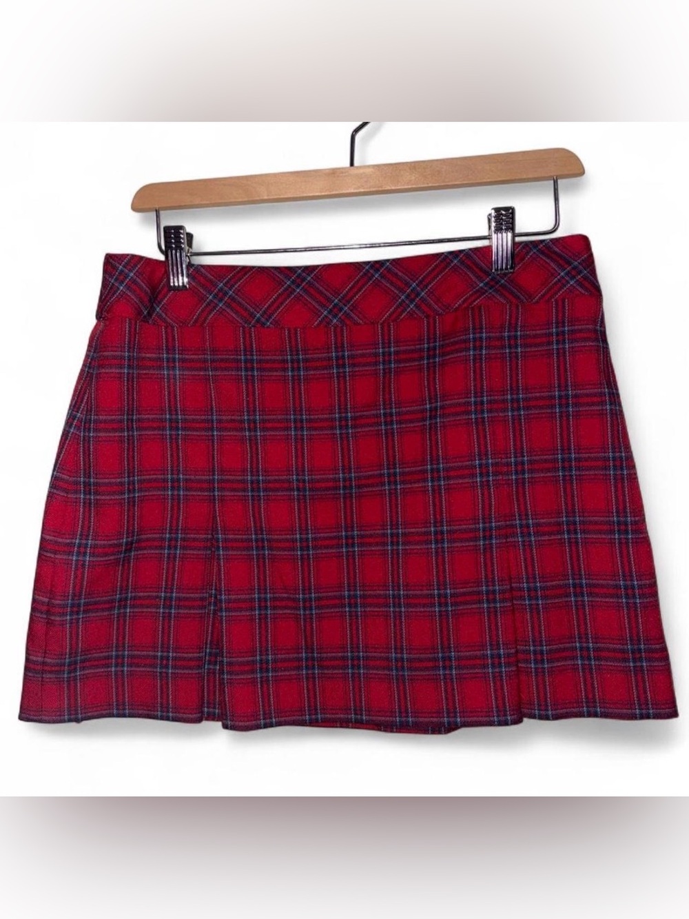 dELiA*s Red Plaid Mini Skirt